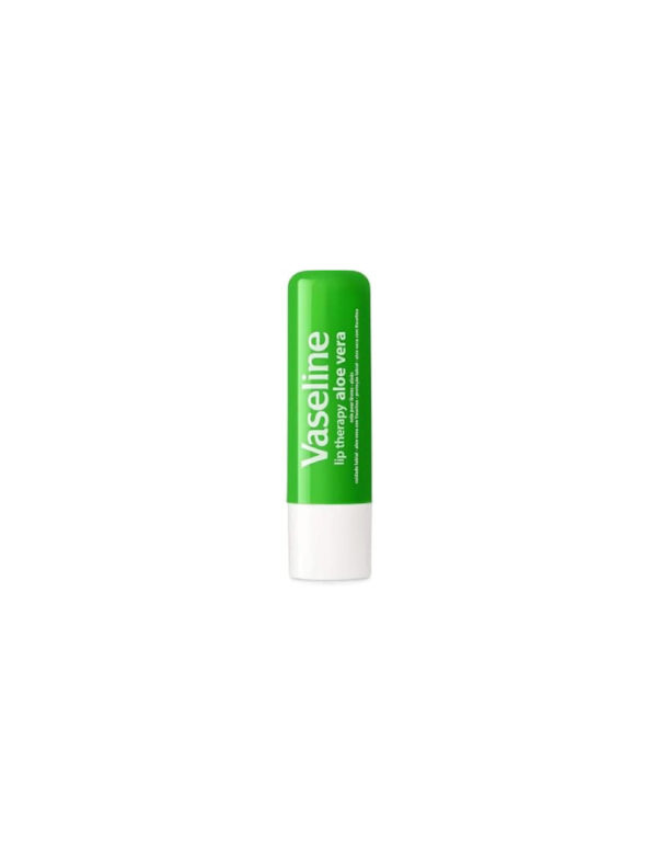Vaseline Lip Therapy Aloe – Lippenbalsam Mit Aloe Für Sofort Weichere, Gepflegte Lippen